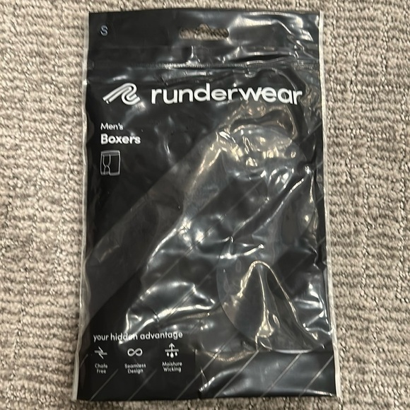 Runderwear Men's Running Boxer - Black S - Picture 3 of 5